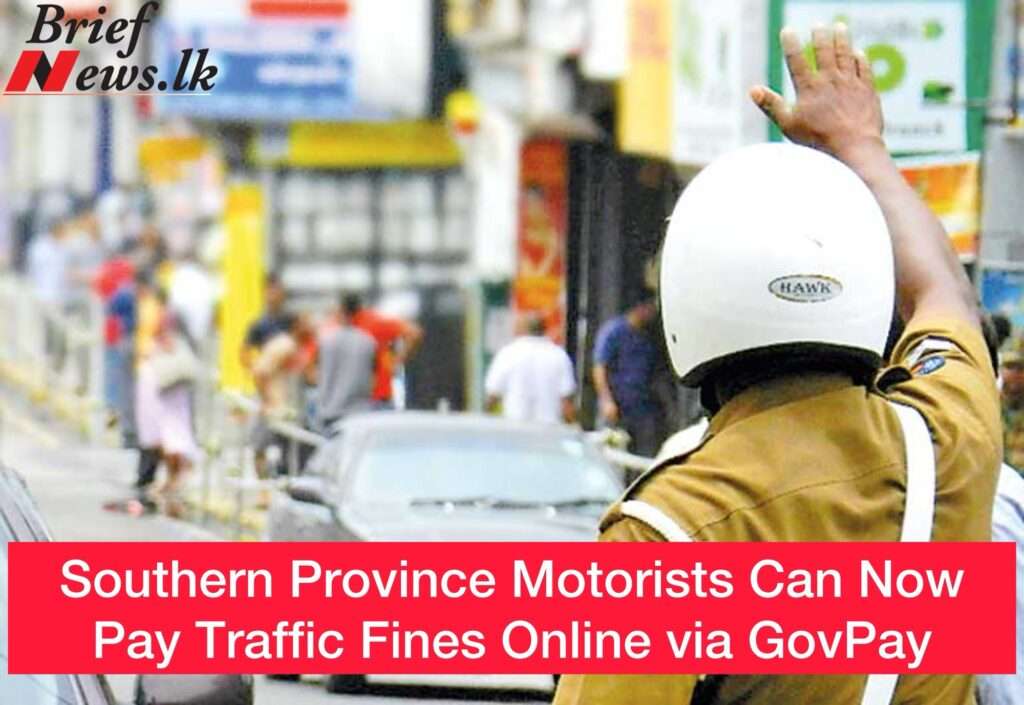 Southern Province Motorists Can Now Pay Traffic Fines Online via GovPay