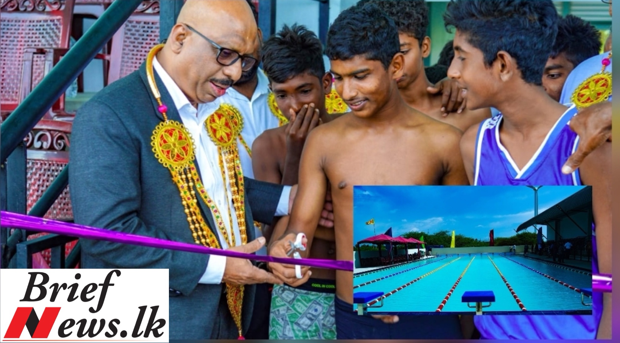 Mannar Sports Complex Pool Opens for Athletes